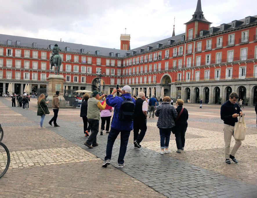 Plaza mayor Madrid photograph
